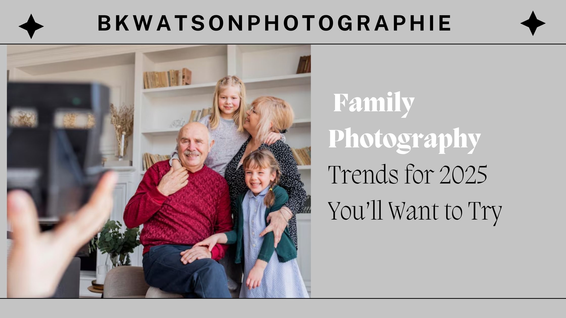 Family Photography Trends for 2025