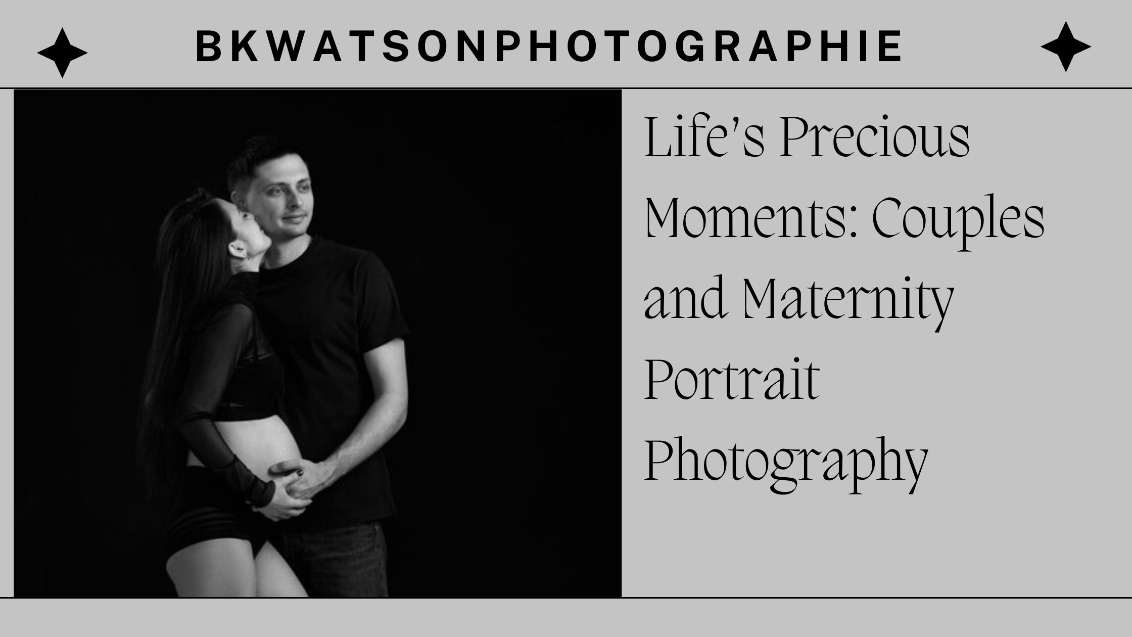 Life’s Precious Moments: Couples and Maternity Portrait Photography