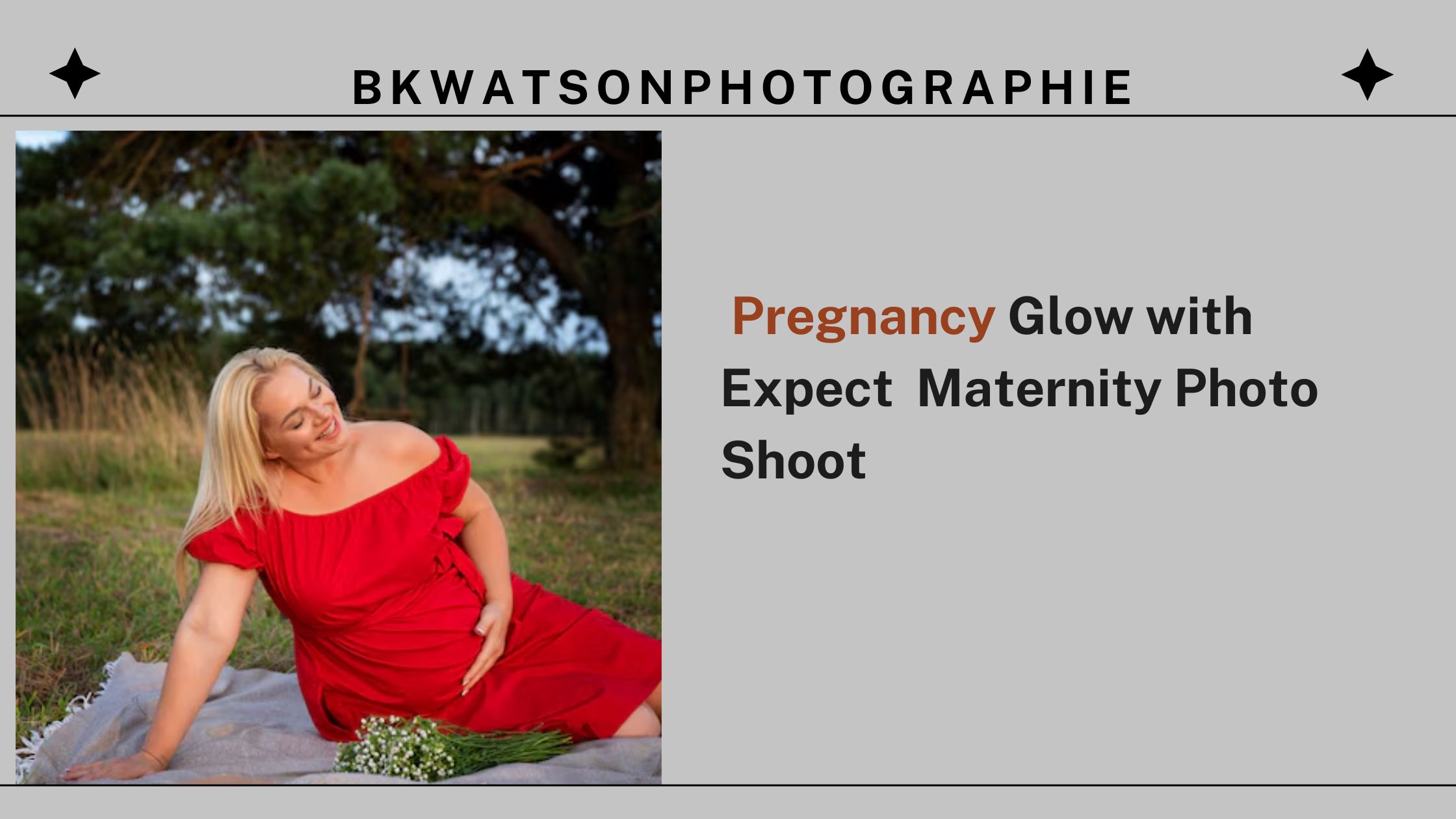 Expect at Your Maternity Photo Shoot